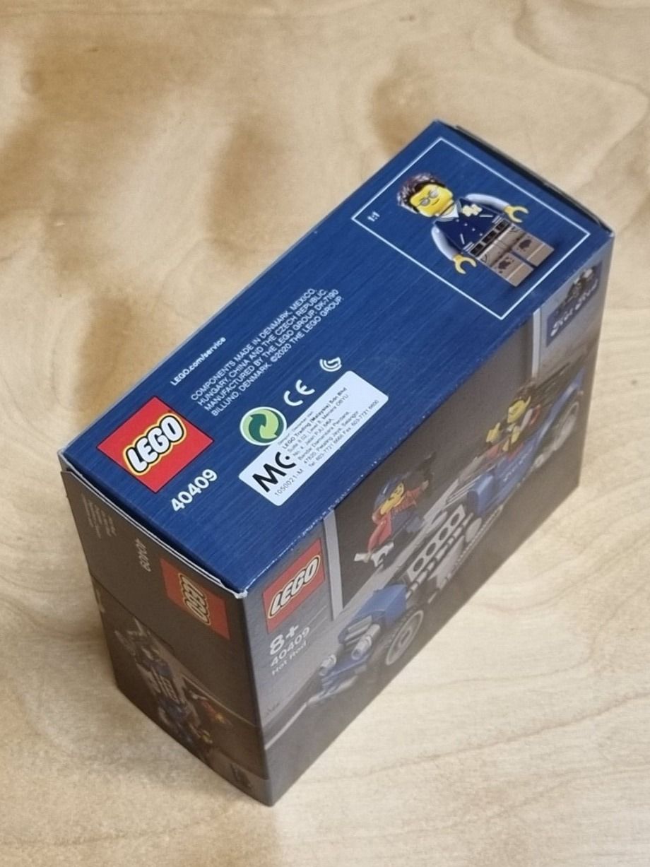 Lego Kit di costruzioni: LEGO Promotial 40409 Hot Rod – Nuovo e nell'imballaggio originale da Basadingen venduto da NekoBricks 3