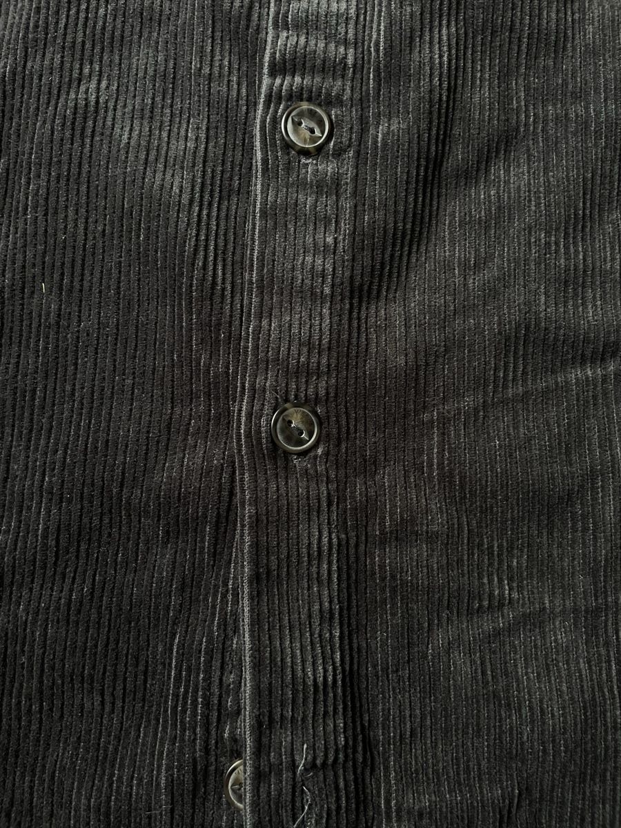 Camicie: Visla Cord Hemd Schwarz M – Usato da Zürich venduto da Rollladen 4
