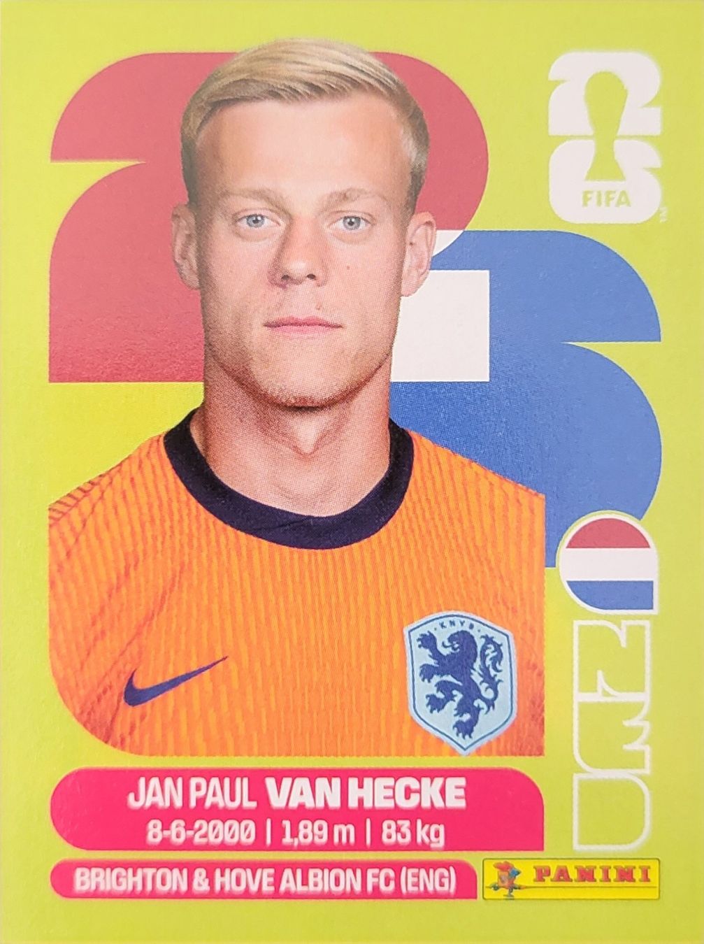 Panini Carte collezionabili: Panini FIFA World Cup NED 9 – Nuovo (secondo la descrizione) da Wallisellen venduto da never_give_up