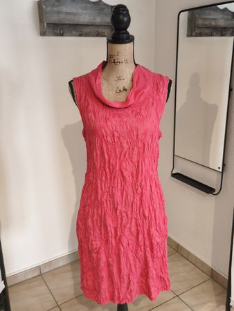 Sommerliches Leinenkleid, Grösse M, Made in Italy