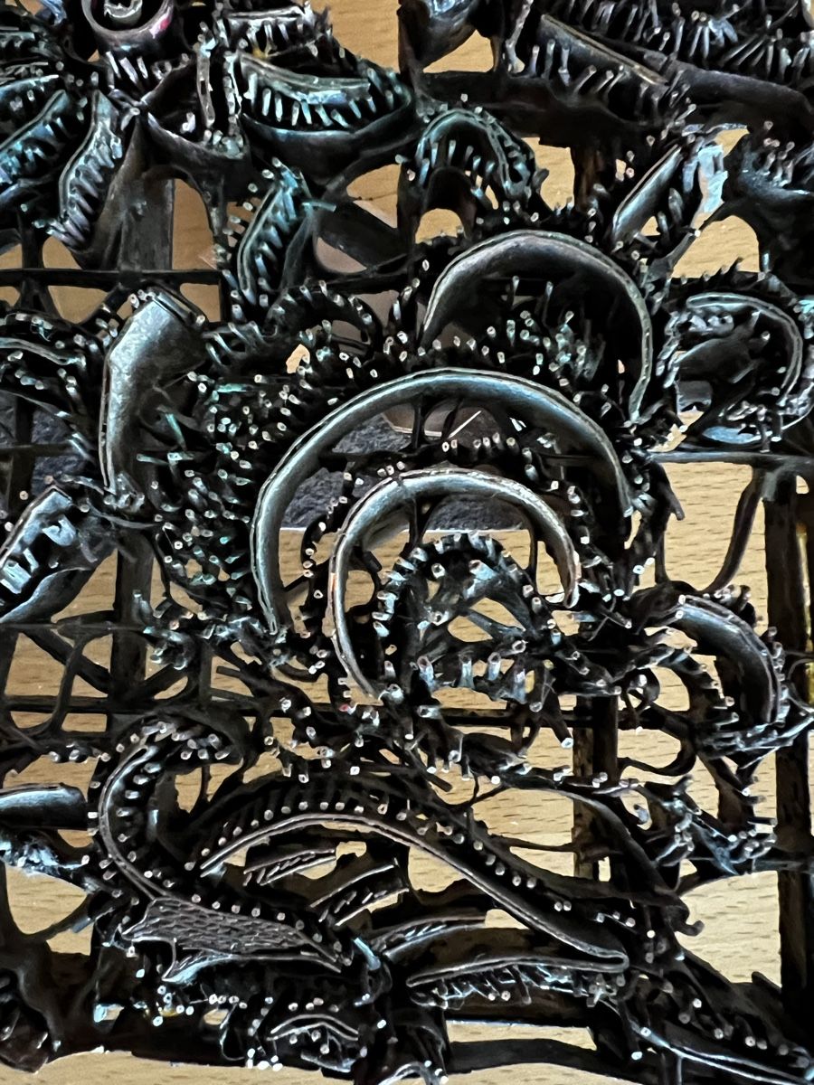 Sculture & Statue: Batik Kupferstempel  Java Textilien Indonesien Asien UNESCO – Usato da Moehlin venduto da Balirain 4