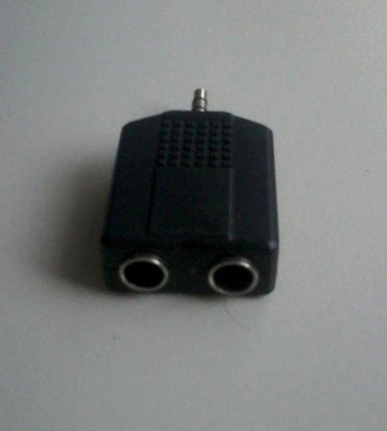 Adattatori: Adapter Klinke 3,5 stereo/2 x Buchse 6,3 – Nuovo (secondo la descrizione) da Basel venduto da SchoenesWetter 1