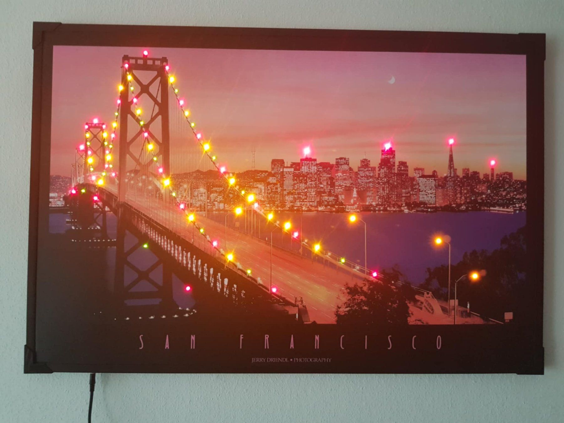 Foto & Immagini: Bild mit LED-Beleuchtung,  San Francisco – Usato da Dulliken venduto da Airliner2 2