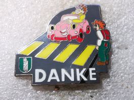 Ansteckpin 101: Danke fürs Anhalten