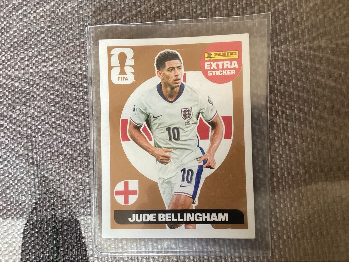 Panini Carte collezionabili: PANINI EXTRA STICKER JUDE BELLINGHAM BRONZE  – Nuovo (secondo la descrizione) da Gryon venduto da Simul