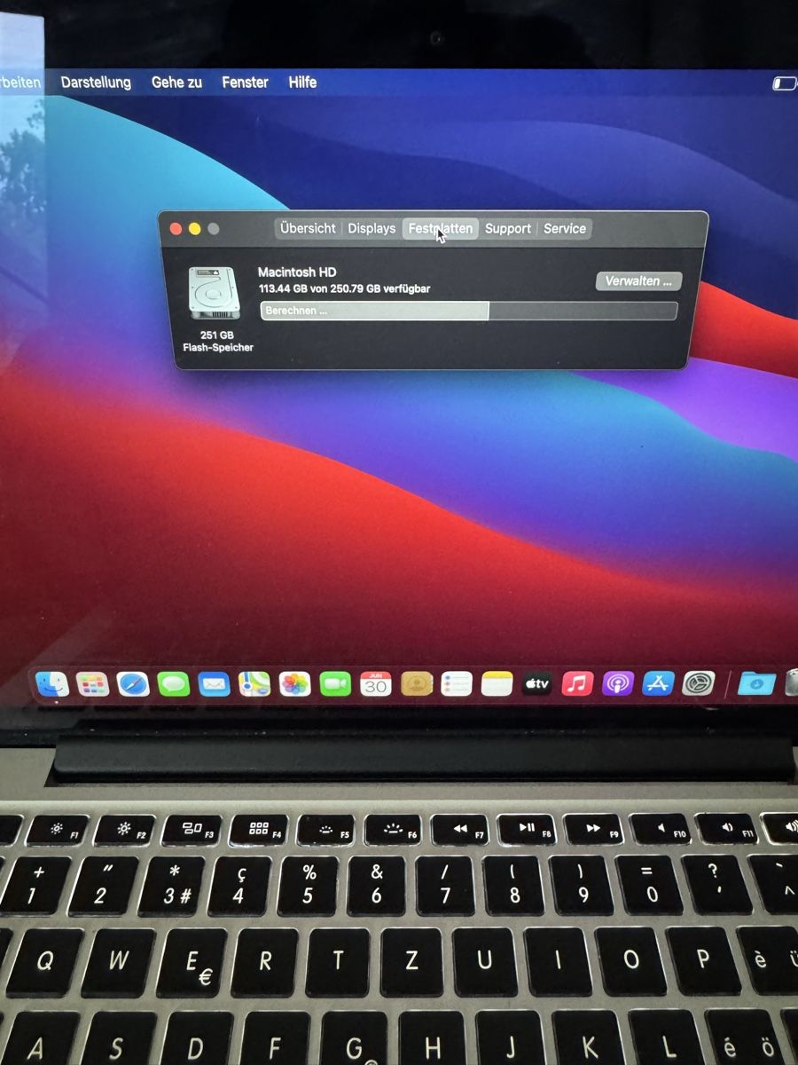 Apple MacBook Pro 13 pouces Intel Core i5 4 Go RAM 256 Go (Defekt) in ...