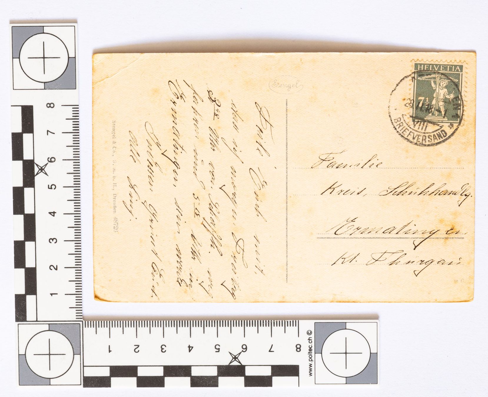 Cartoline postali: Ansichtskarte Schaffhausen / Bahnhofstrasse mit Post und Bah – Usato da Riehen venduto da Tignanello1 1