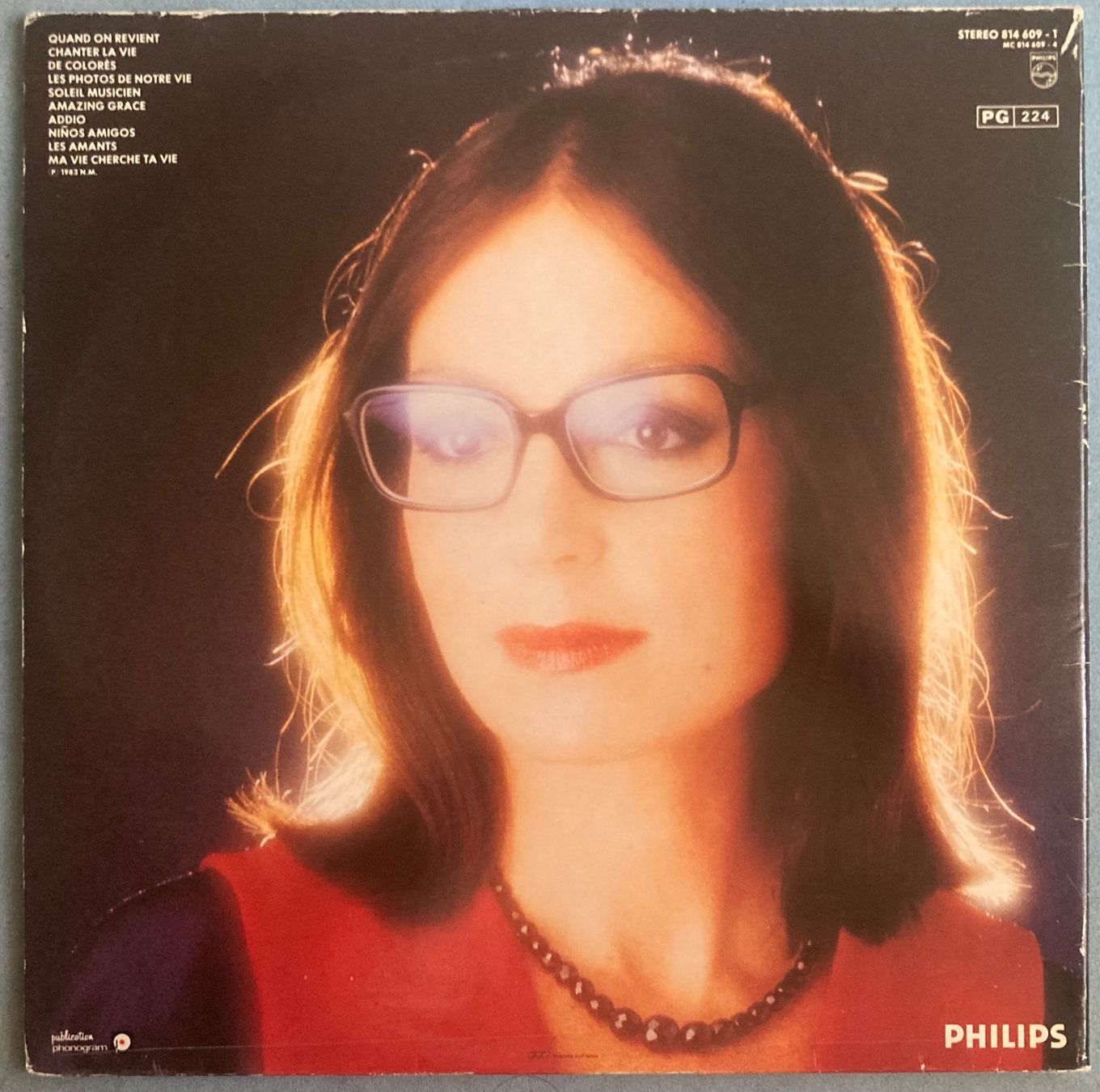 Dischi in vinile: NANA MOUSKOURI - QUAND ON REVIENT – Usato da Poliez-Pittet venduto da Newtown-Records 1