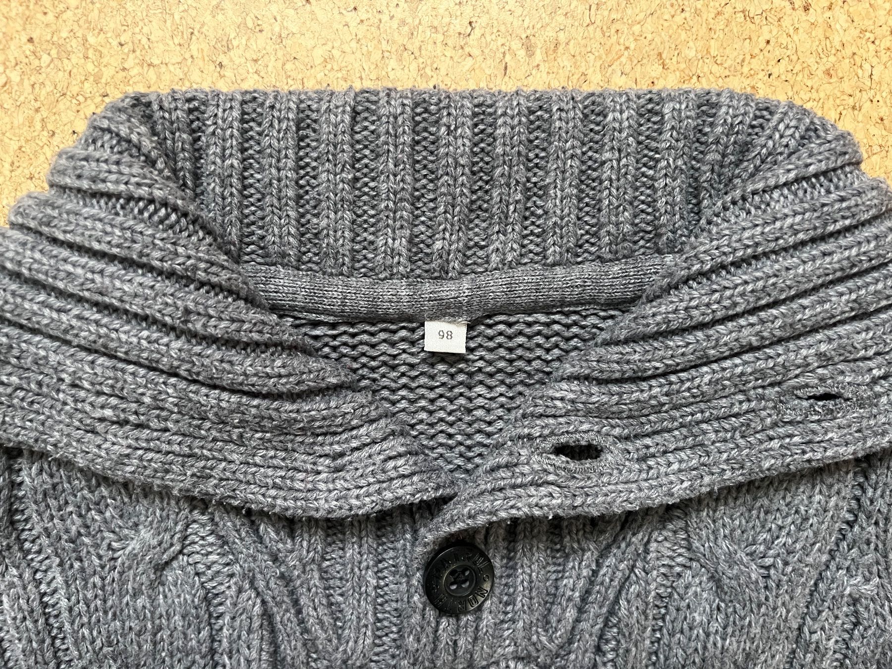 Maglioni & Felpe: Strickpullover grau für Jungs, Gr. 98 – Usato da Grosswangen venduto da Vita500 2