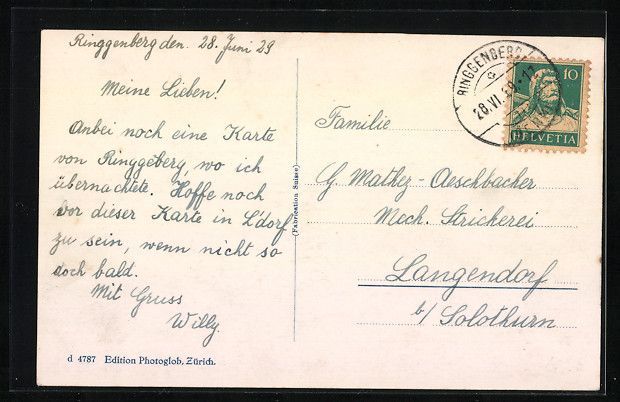 Cartoline postali: Thun, Berner Oberland um den Thuner-See  – Usato da Berlin venduto da bartko-reher 1