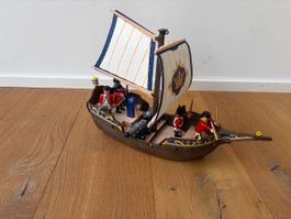 Playmobil Piratenschiff klein (Rotrocksegler)