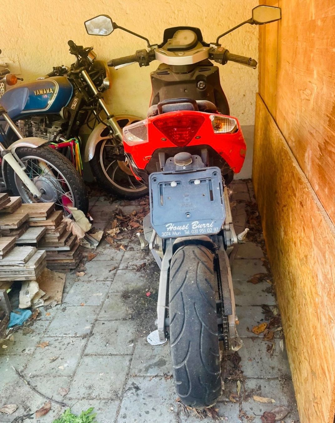 Derbi Scooter: Roter Roller Rollerli Derbi  Bastlerfahrzeug FRÜHL... – Difettoso da Bern venduto da kaeffy 5
