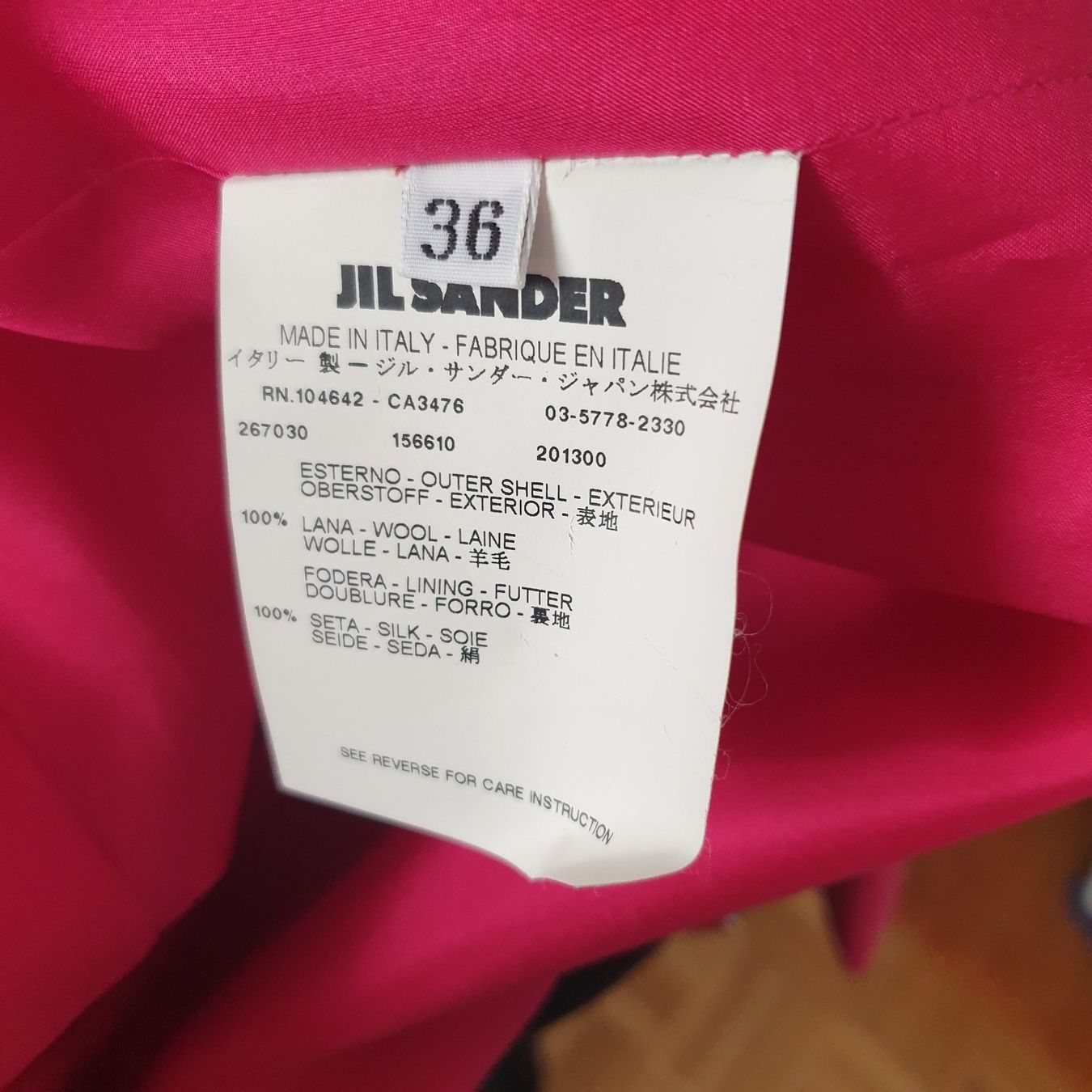 Jil Sander Jacken: Jil Sander, Jäckchen in Pink Gr. 36 – Neu (gemäss Beschreibung) aus Frenkendorf von Moon111 3