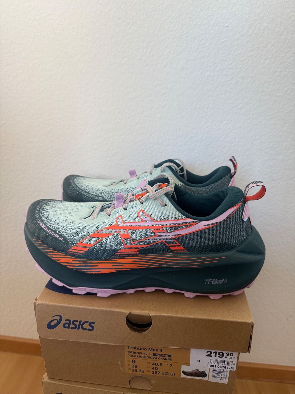 Asics Scarpe da donna: Asics Trabuco Max 4 Gr 40.5 Neu – Nuovo e nell'imballaggio originale da Zürich venduto da Herbion1 7