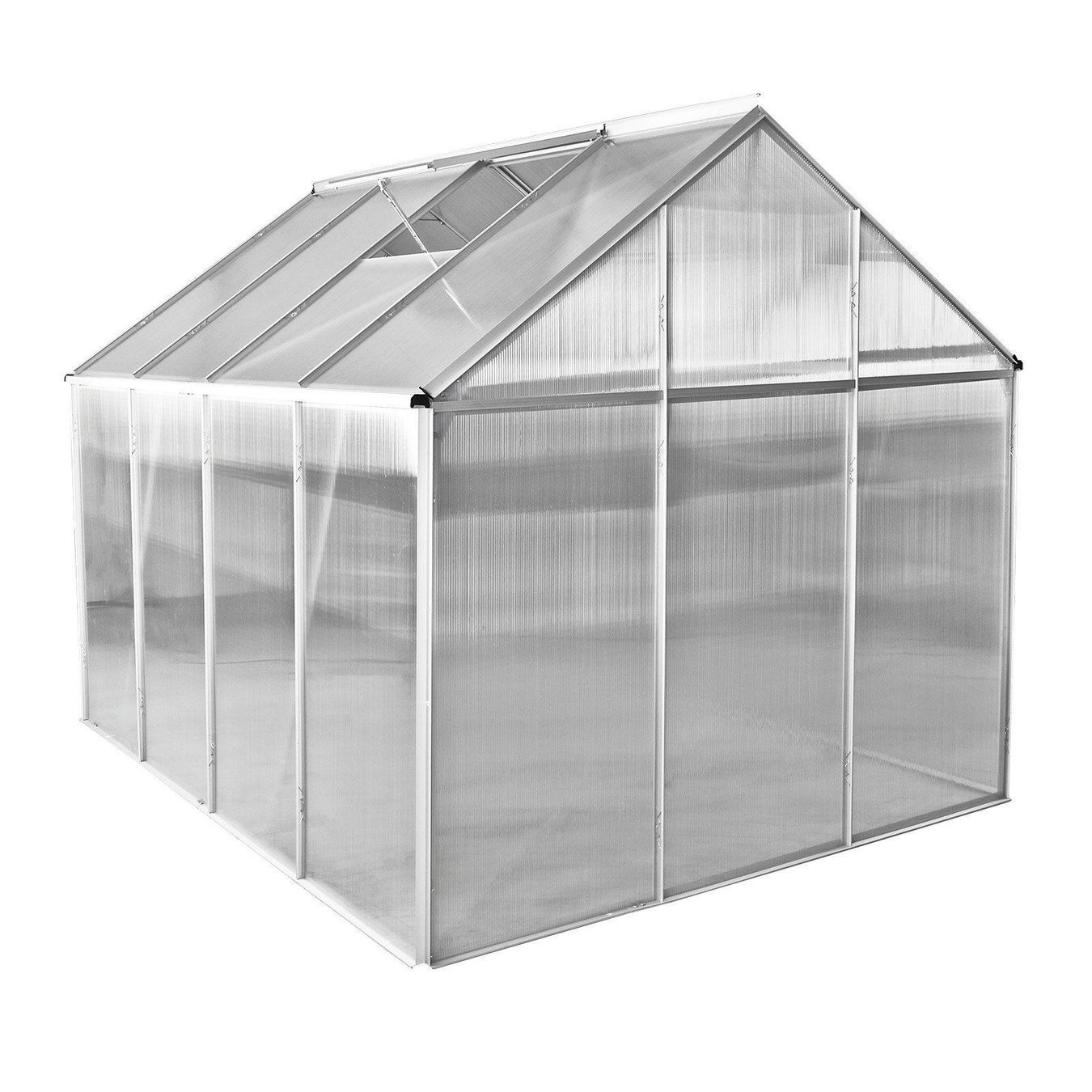 Gartenhäuser & Gewächshäuser: Gewächshaus 253x192x194cm - 6mm Platten – Neu und originalverpackt aus Bottighofen von zaap 2