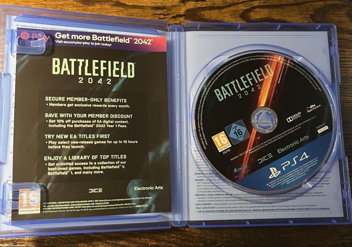 Giochi: Battlefield 2042 PS4 – Usato da Zürich venduto da rtinise 2