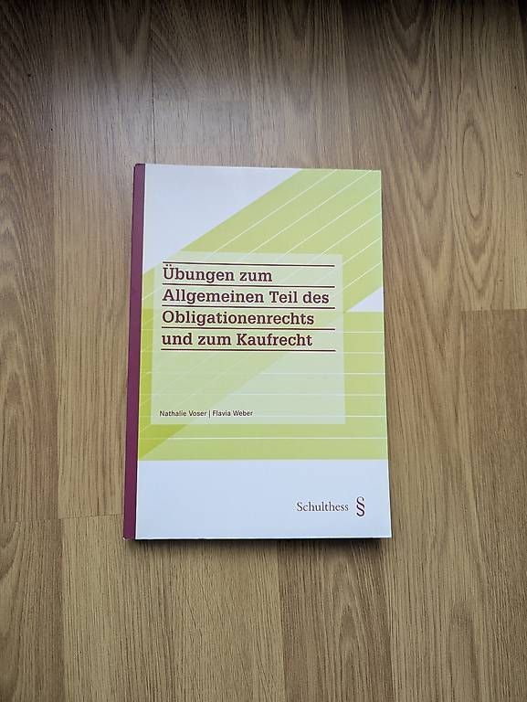 Libri: Übungen Obligationenrecht – Usato da Olten venduto da noa_996k