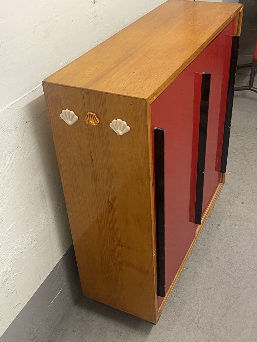 Commodes: Vintage kommode/sideboard mit 2 schiebetüren – D'occasion à Zürich par Vintage-1993 4