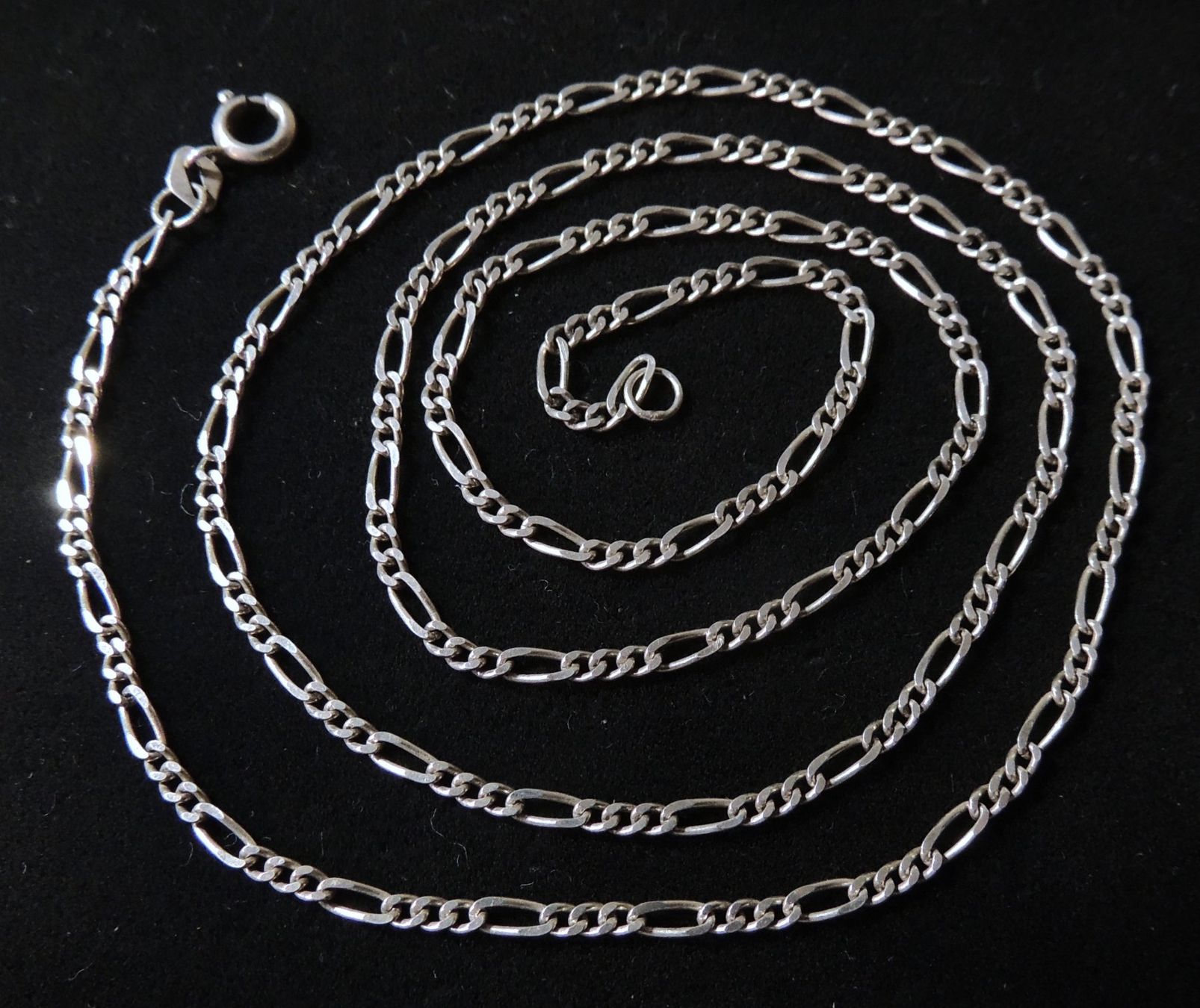Catenine: Silber 800 Figaro Halskette 60 cm / 2 mm – Usato da Waldenburg venduto da schaller707 1