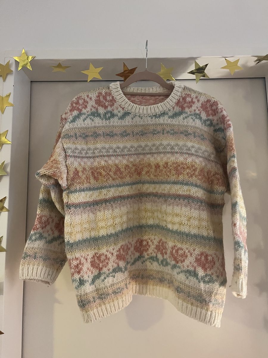 Maglioni & Felpe: Damen Pullover bunt vintage selbstgemacht – Usato da Zürich venduto da Closetbesties