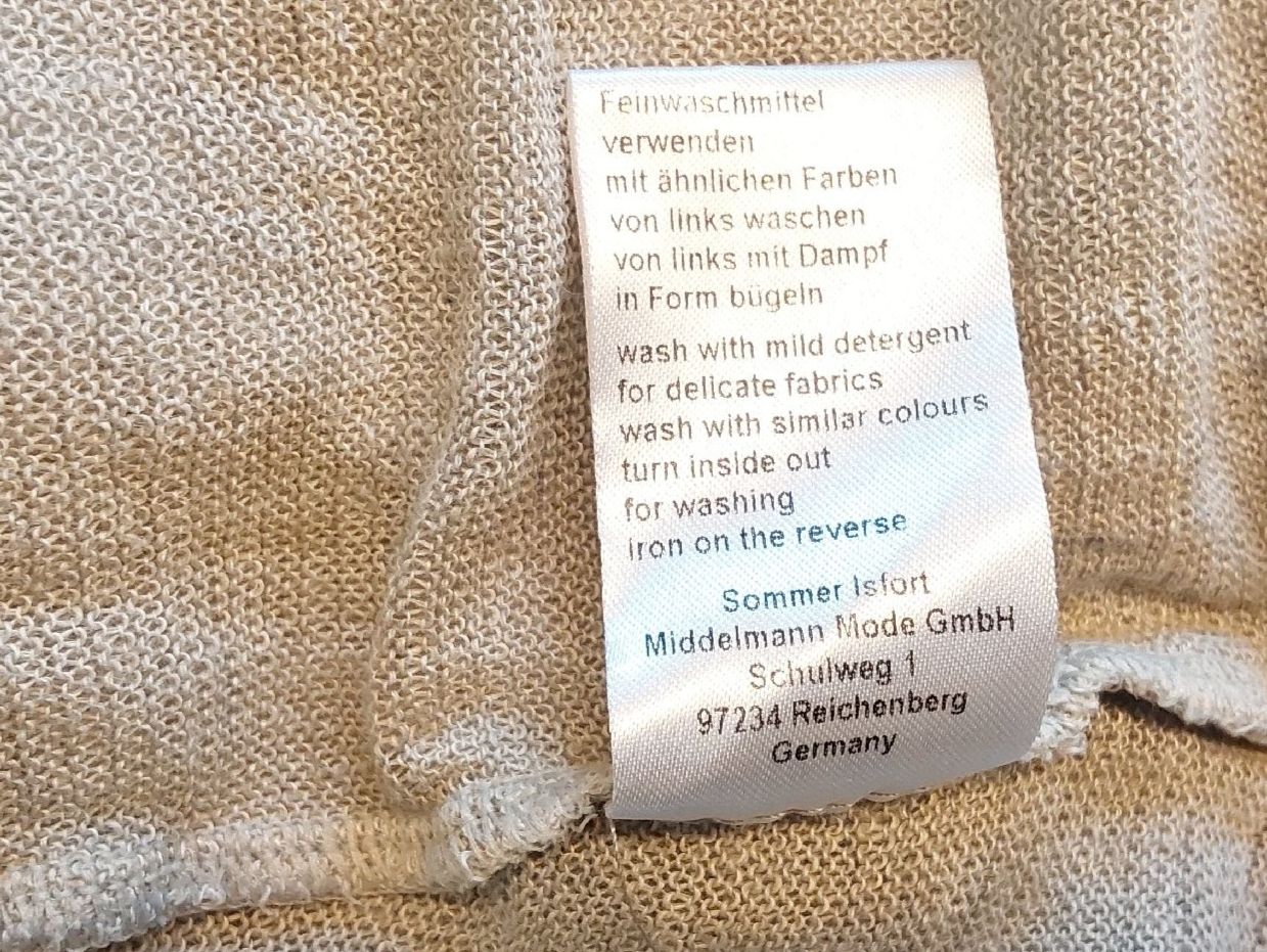 Kleider: Kleid Leinen Jersey vetono Grösse II – Gebraucht aus Köniz von scopello12 7