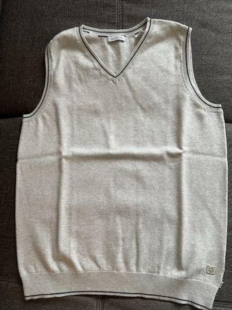 Gilet Okaidi garçon, taille 12 ans beige