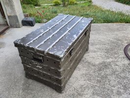 Alu Kiste EDAK Schweizer Armee, grosse Büroordonanzkiste