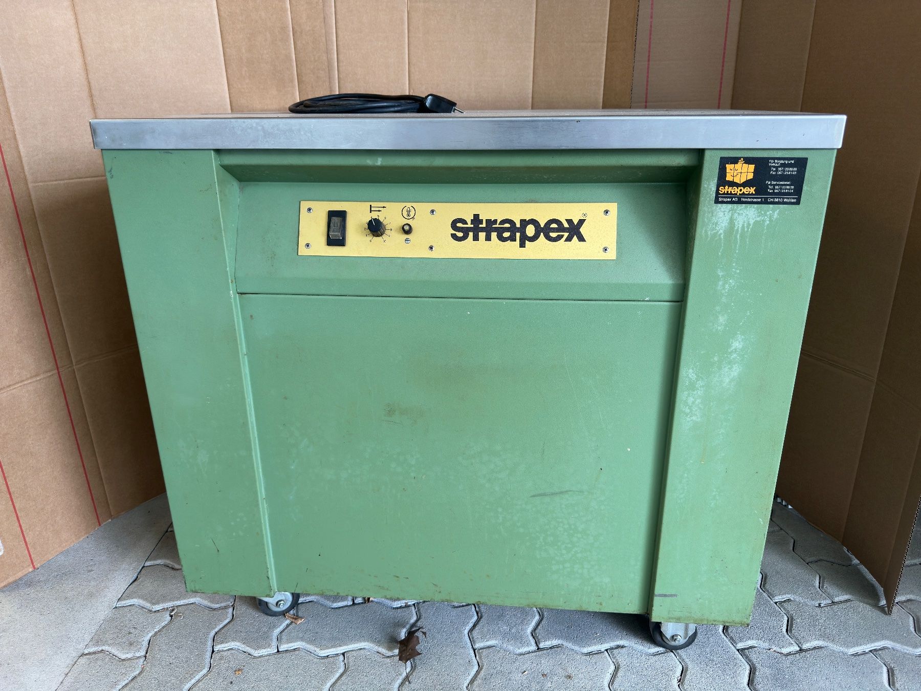 Strapex Macchine rilegatrici: Strapex Band 2 Rollen – Usato da Othmarsingen venduto da pau_r9st 3