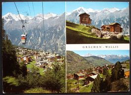 GRÄCHEN Gondelbahn
