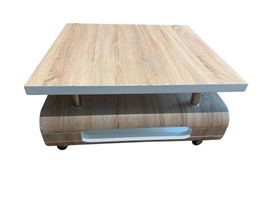 Moderner Couchtisch, Holzoptik, Top Zustand 80 x 80 x 42 cm