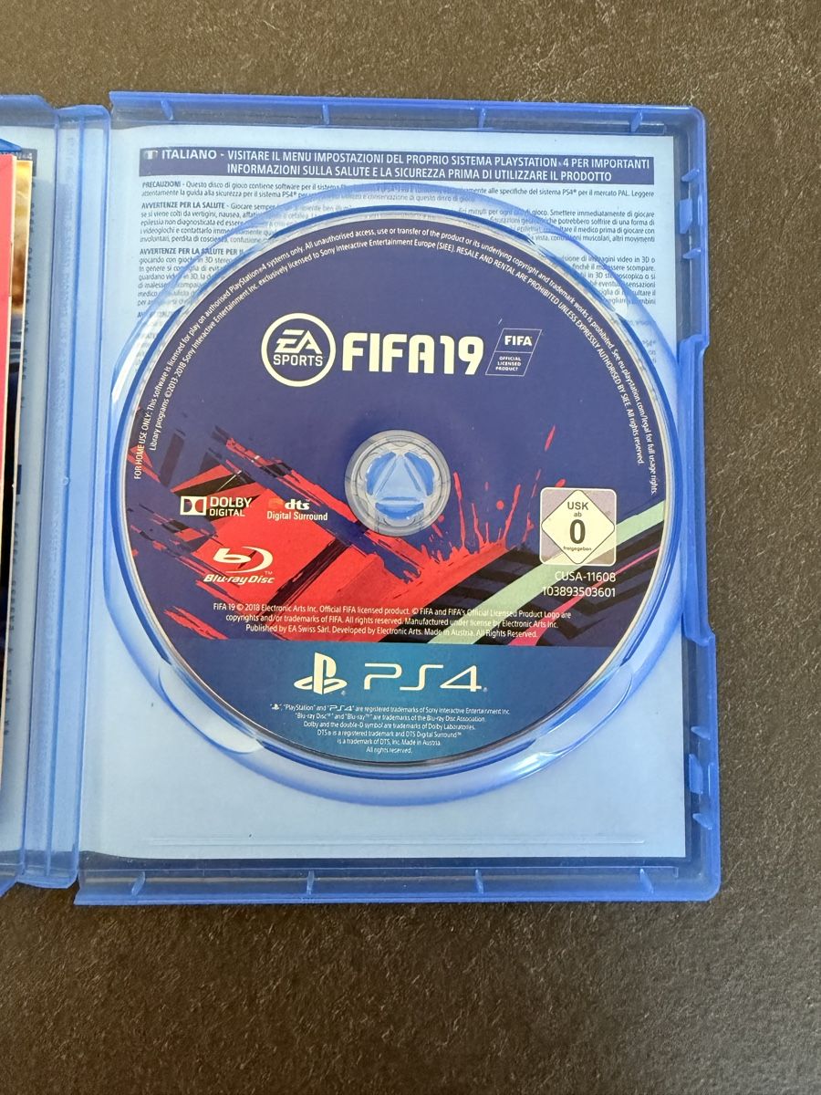 Giochi: Jeu PS4 FIFA 19 bon état – Usato da Moutier venduto da Mrbond125 2