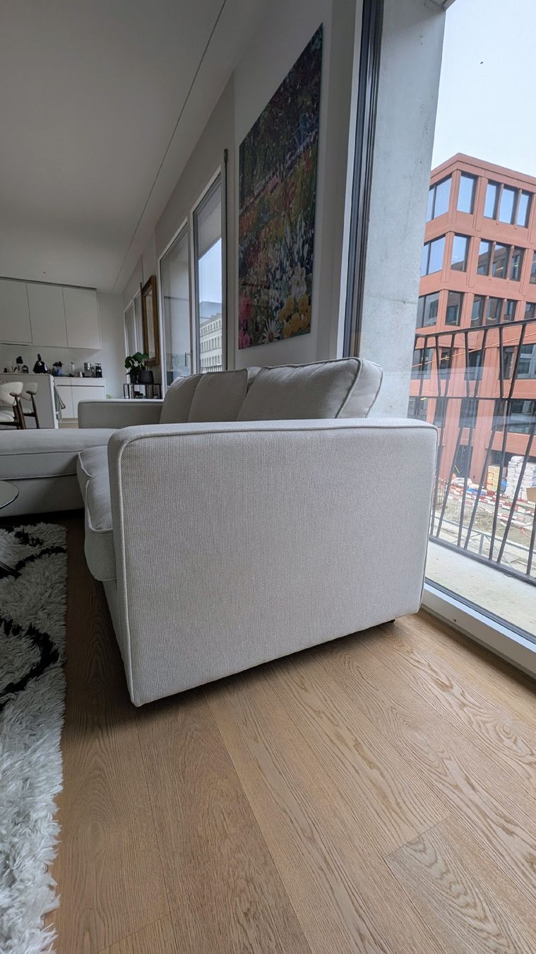 Divani: L-shaped Sofa in very good condition - beige – Usato da Zürich venduto da law_ggp7 4