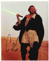 LIAM NEESON - *STAR WARS* handsigniert (20x25 cm) mit COA