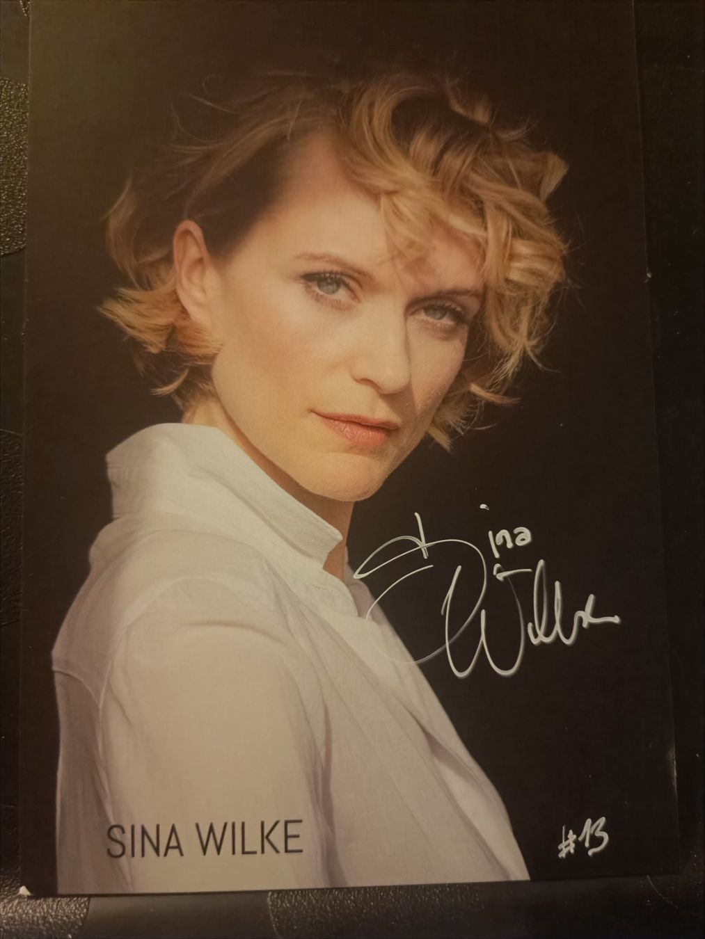 Autografi: Sina Wilke - handsigniert – Usato da Menziken venduto da Artographs