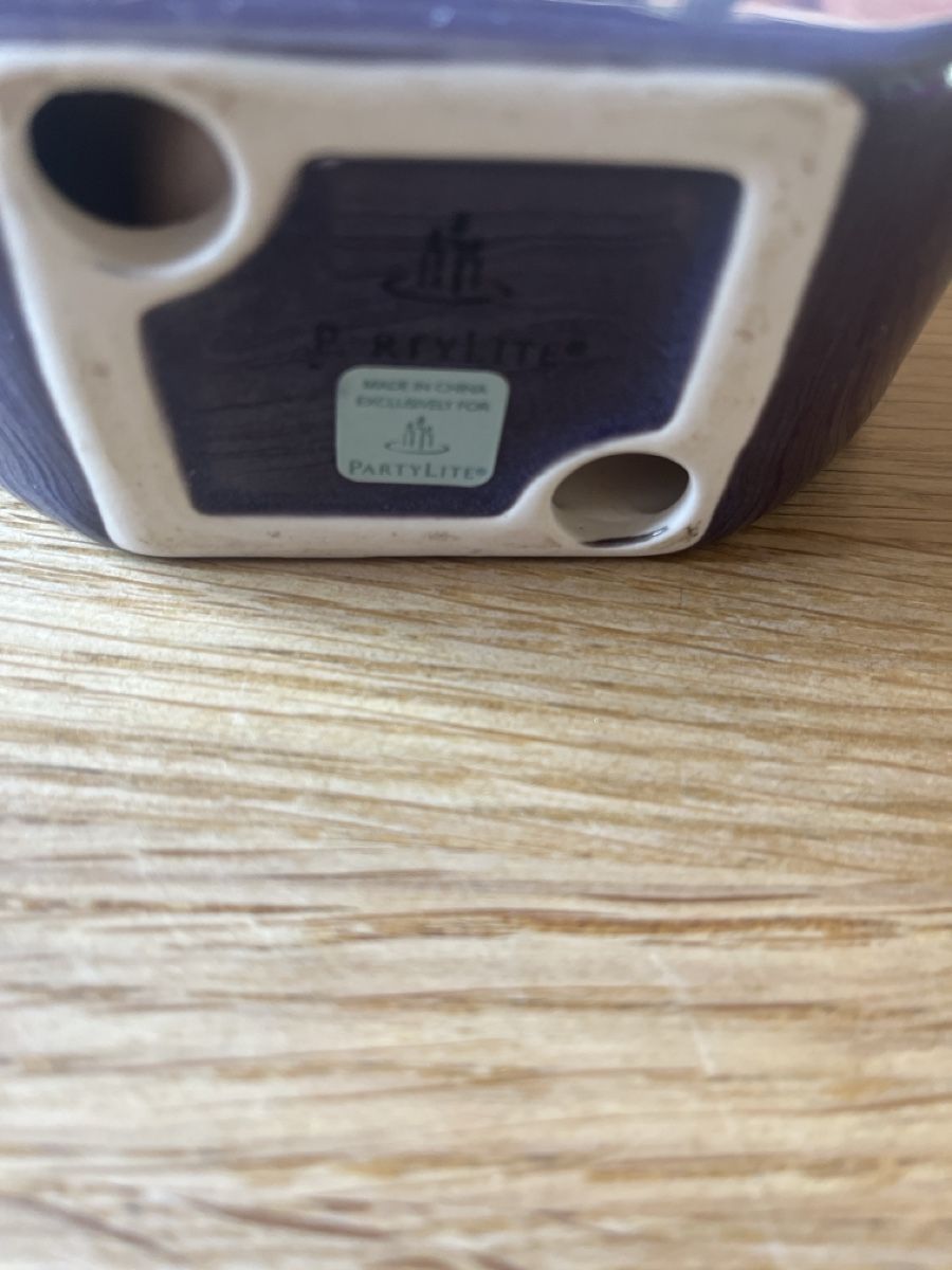 Partylite Duftöldiffusoren: Diffuseur de senteurs PartyLite violet ceramique – Neu (gemäss Beschreibung) aus Saillon von Bleuazul 1