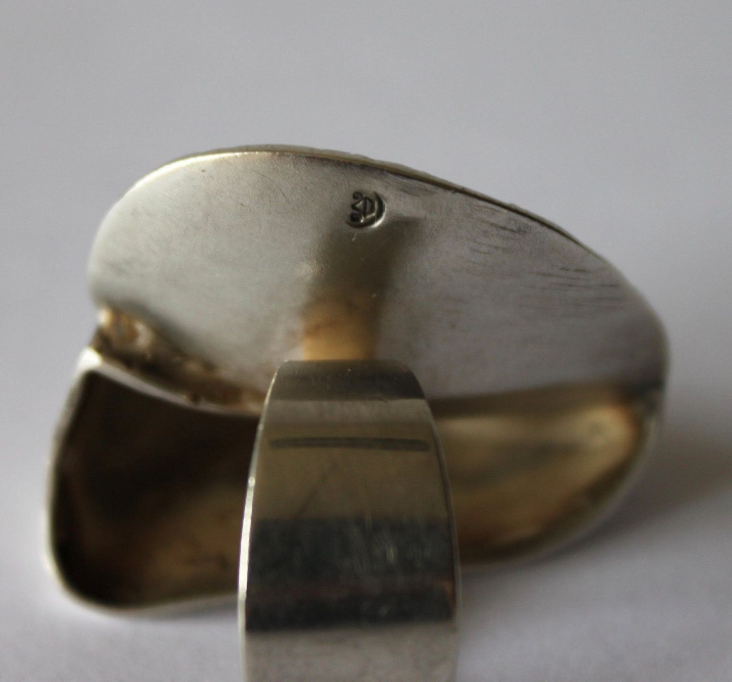 Ringe: JANE WIBERG, SILBERRING 925 .MODERNISTISCH, DÄNEMARK. – Gebraucht aus Grandcour von Flowerstyle 8