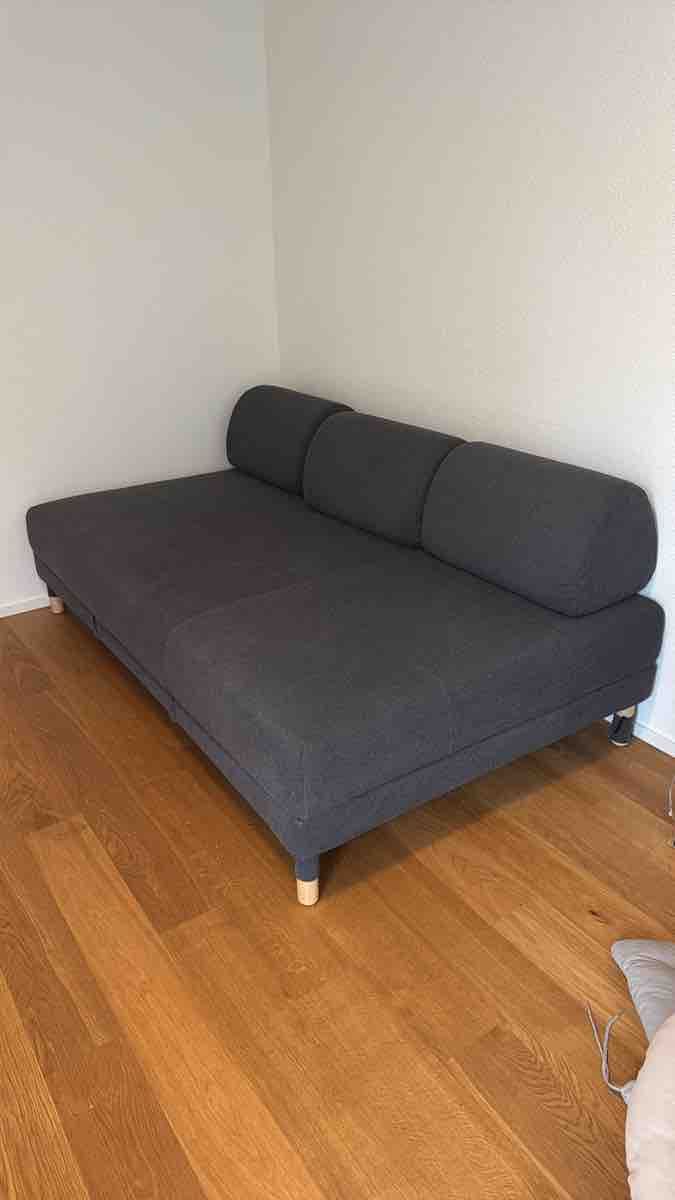Ikea Sofas: Graues Sofa FLOTTEBO Ikea – D'occasion à Bülach par Mellinchen30 1