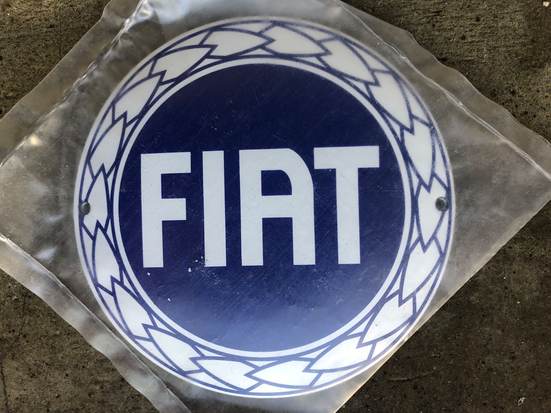 Insegne: Fiat classic Oldtimer italia – Nuovo (secondo la descrizione) da Reinach AG venduto da rares75