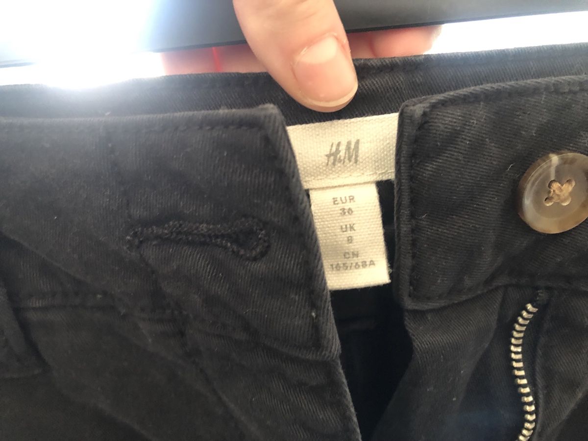 H&M Hosen: Pantalon chino H&M noir – Neu (gemäss Beschreibung) aus Onex von kattrina 2