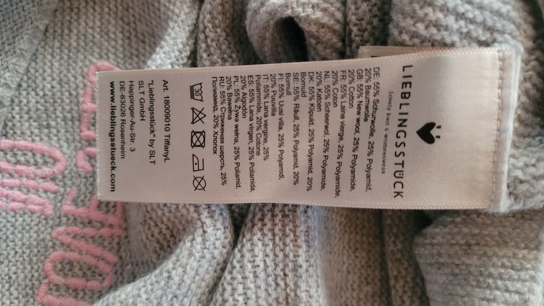 Lieblingsstück Pulls & Sweat-shirts: Lieblingsstück Pullover Grösse 38 grau bestickt – D'occasion à Horgenberg par Klatschmohnmaria 6