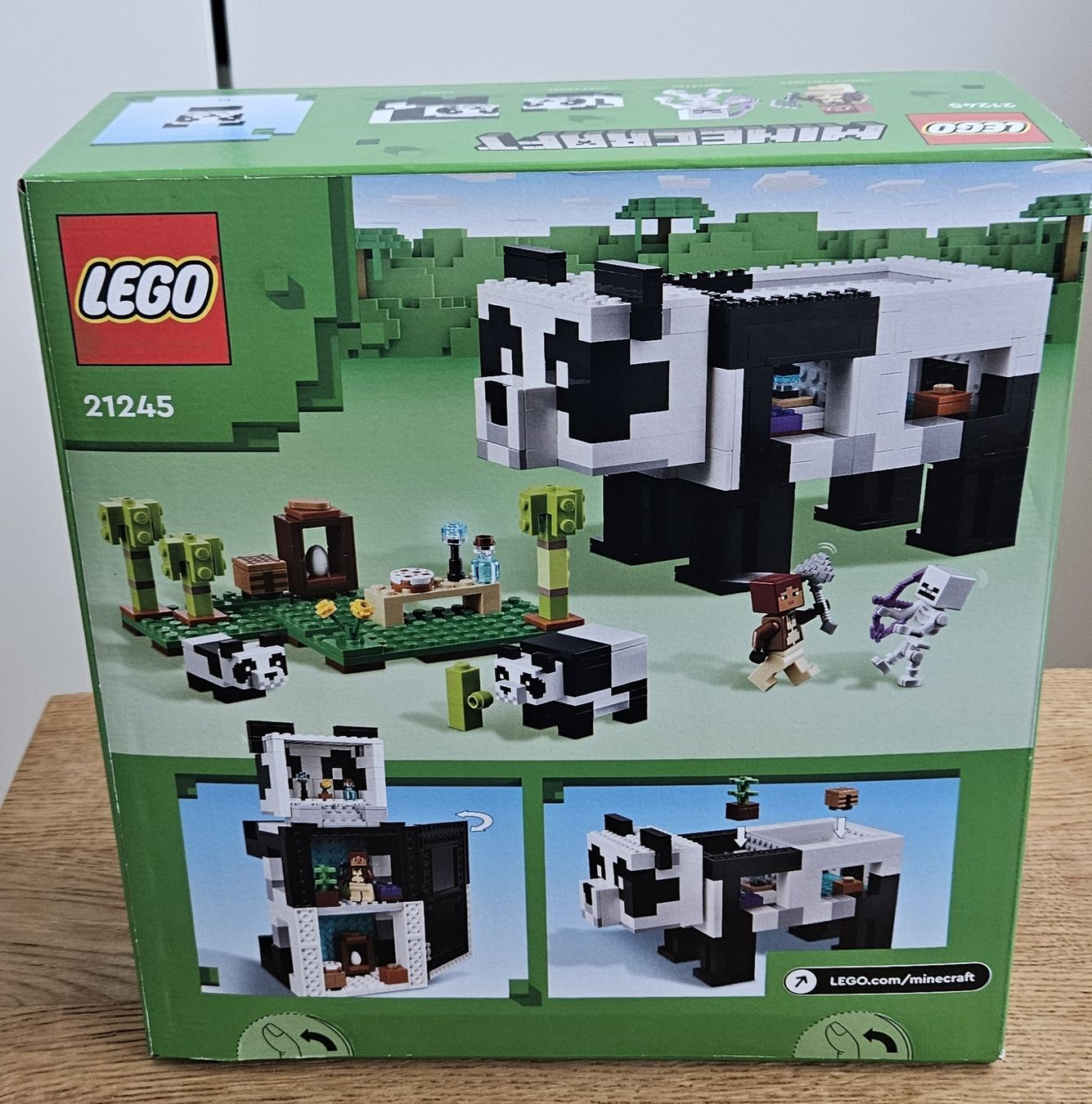 Lego Baukästen: LEGO Minecraft 21245 Panda-Kommando neu – Neu und originalverpackt aus Hirschthal von revivalbrickz 1