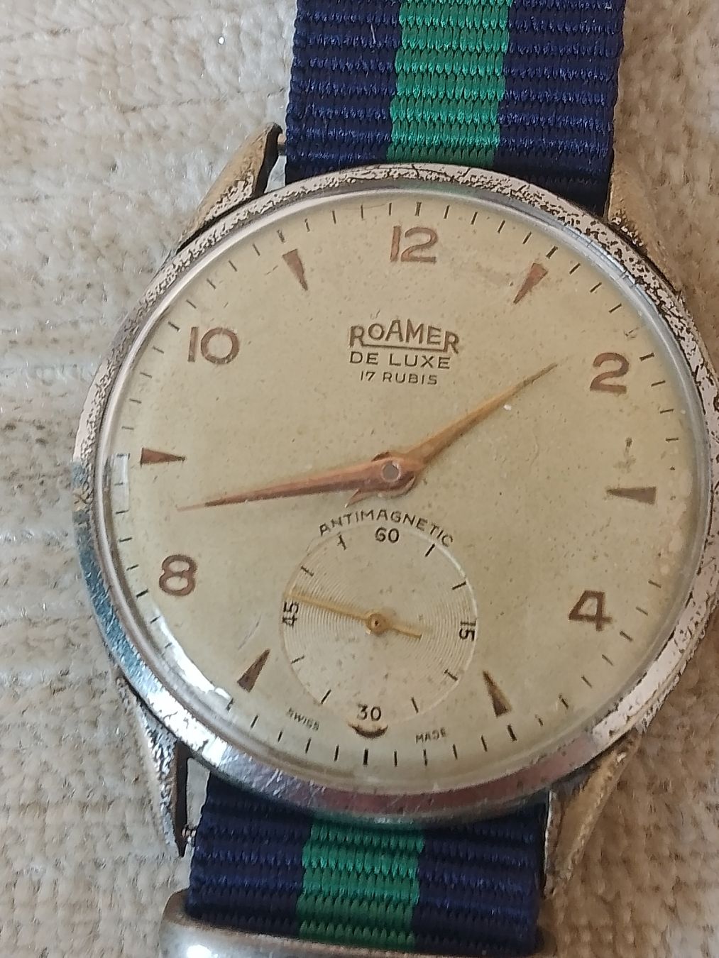 Roamer Orologi: Roamer Antik 36mm handaufzug läuft  – Usato da Agno venduto da sam2608 1
