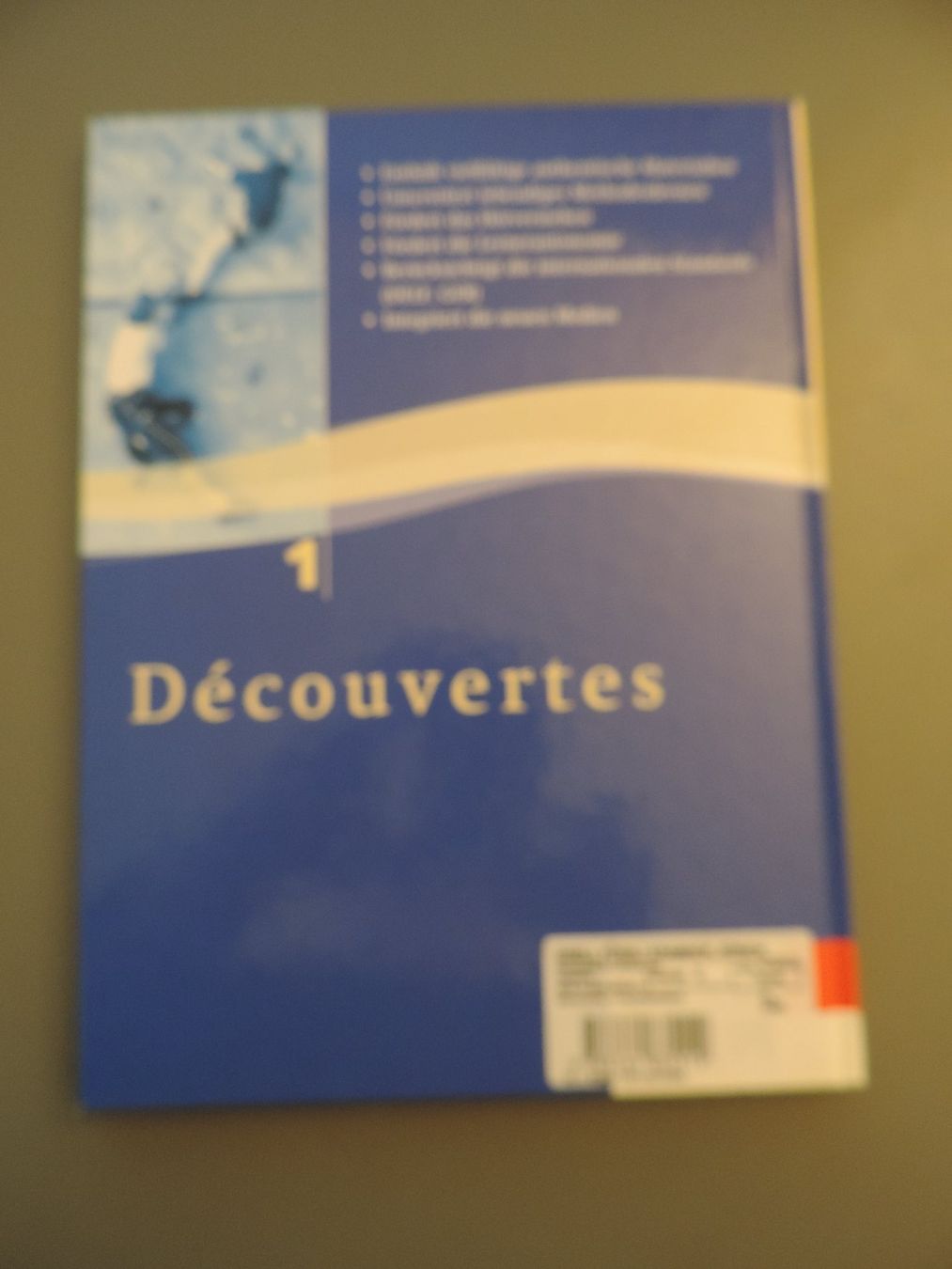 Libri: Découvertes 1 : Schulbuch+ Trainigsbuch mit CD + Übungsheft – Usato da Remetschwil venduto da shalpe 4