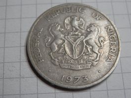 Nigeria 10 Kobo, 1973