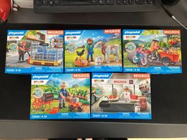 Playmobil Migros Mania, komplette Serie - NEU