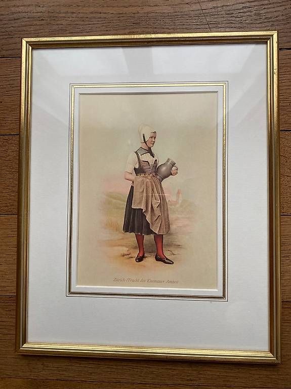 Posters & Illustrations: Schweizer Trachtenbilder – D'occasion à Schafisheim par Steimi4 1