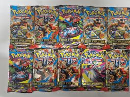 10x Pokémon Mega Evolution – Booster EN