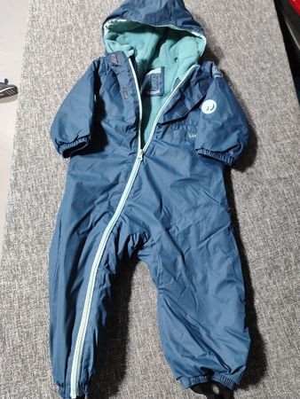 Schneeanzug Decathlon blau Grösse 86-88