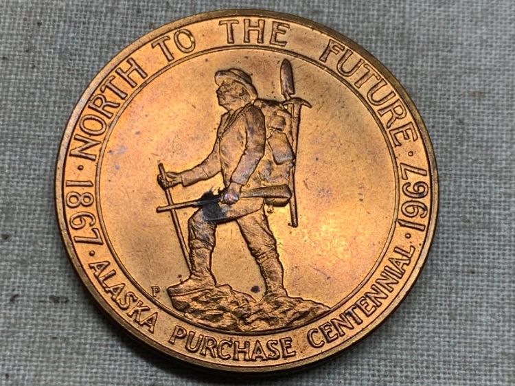 Médailles: Alaska purchase centennial 1867-1967 – D'occasion à Sorengo par 74in 1