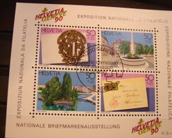 Naba Block 1990 - Mi. BI.26 - mit ET   /  337